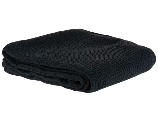 [90338736 1610589] COCON Decke Waffeltuch 150 x 200 cm, Anthrazit