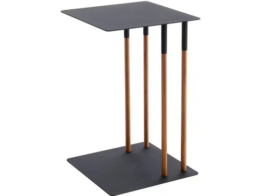 [90338741 1687647] Yamazaki Beistelltisch Plain 35 x 35 x 55 cm, Schwarz