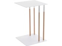 Yamazaki Beistelltisch Plain 35 x 35 x 55 cm, Weiss