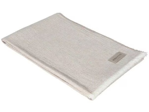 [90338785 1679554] Eskimo Decke Provence 130 x 180 cm, Hellbeige
