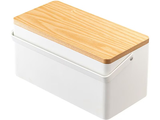 [90338798 1687651] Yamazaki Aufbewahrungsbox Tower Weiss