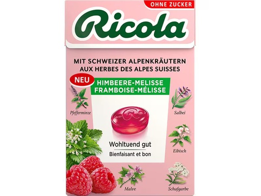[90338823 1689500] Ricola Bonbons Himbeere-Melisse 50 g