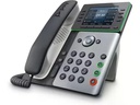 Poly Tischtelefon Edge E350 Grau/Schwarz/Weiss