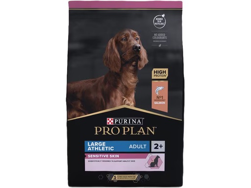 [90338905 1279475] Purina Pro Plan Trockenfutter L Athletic Adult Sens. Skin Lachs, 14 kg