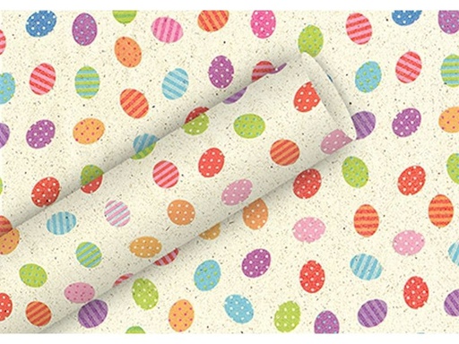 [90338947 1665509] Braun + Company Geschenkpapier  By Nature Ostereier, Bunt