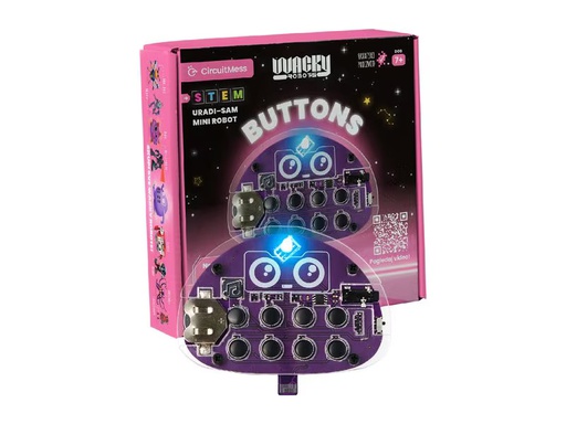 [90339094 1691191] Circuit Mess Wacky Robots – Buttons -EN-