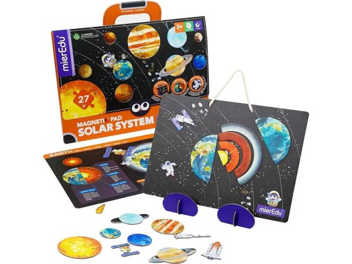 [90339106 1685548] mierEdu Kinderspiel Magnet Pad – Sonnensystem