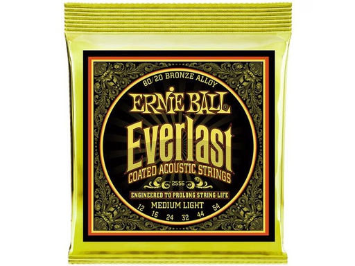 [90339431 1380374] Ernie Ball Gitarrensaiten 2556 Everlast CB 80/20 – Medium Light 12-54