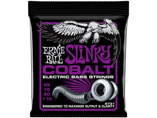 [90339448 1380384] Ernie Ball Basssaiten 2731 Slinky Cobalt – Power 55-110