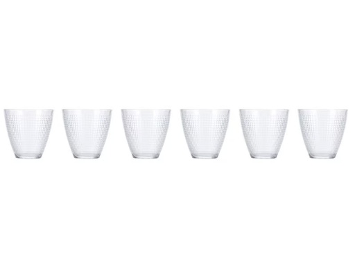 [90339473 1681326] FURBER Trinkglas 220 ml, 6 Stück, Transparent