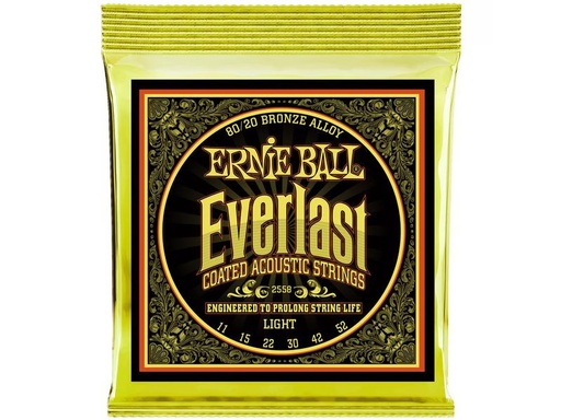 [90339546 1380375] Ernie Ball Gitarrensaiten 2558 Everlast CB 80/20 – Light 11-52
