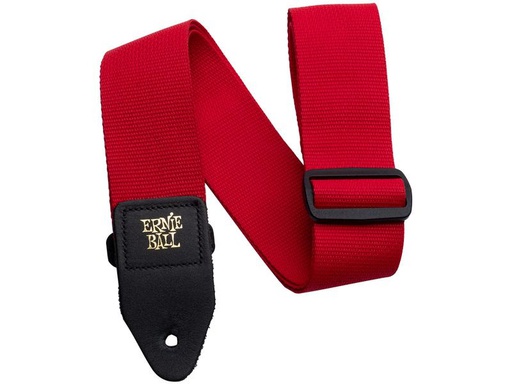 [90339619 890652] Ernie Ball Gitarrengurt Polypro Red