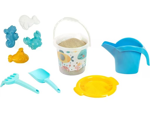 [90339675 1683303] Klein-Toys Sandeimer Set – Wasserwelt 9 Teile