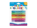 Carioca Glitzerstift Neon 6 Stück, Mehrfarbig
