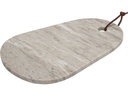 FURBER Servierplatte Marmor Beige, 30 x 20 cm