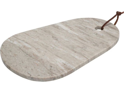 [90339717 1681385] FURBER Servierplatte Marmor Beige, 30 x 20 cm