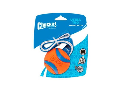 [90339775 1685412] Chuckit! Hunde-Spielzeug Ultra Tug M, Ø 6.5 cm