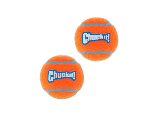 [90339839 1685393] Chuckit! Hunde-Spielzeug Tennisball S, Ø 5.5 cm, 2 Stück