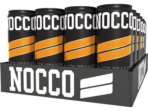 [90339984 1683756] NOCCO Sportgetränk Black Orange 330 ml, 24er-Pack