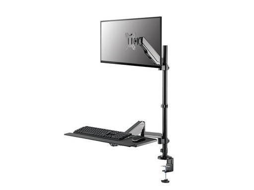 [90340063 1695173] NEOMOUNTS Monitor-Standfuss DS90-325BL1 Schwarz
