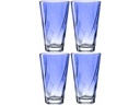 Leonardo Trinkglas Twist 300 ml, 4 Stück, Blau
