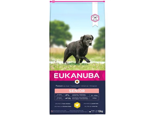 [90340078 1651835] Eukanuba Trockenfutter Senior Huhn L/XL, 12 kg