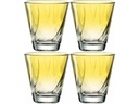 Leonardo Trinkglas Twist 215 ml, 4 Stück, Gelb