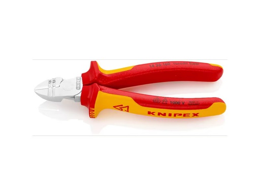 [90340149 1673835] Knipex Abisolier-Seitenschneider 160 mm
