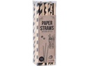 FURBER Strohhalm Papier, 100 Stück