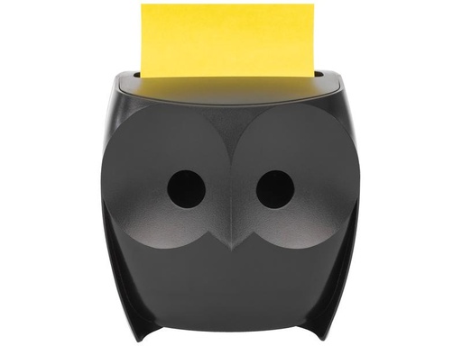 [90340192 1654655] Post-it Notizzettel-Dispenser 3M Z-Notes Eule Schwarz