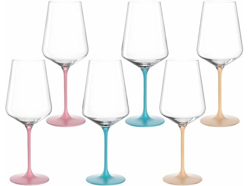 [90340228 1686038] Leonardo Weissweinglas Brera 560 ml, 6 Stück
