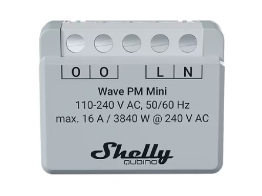 [90340325 1694458] Shelly Smart Home Qubino Wave PM Mini