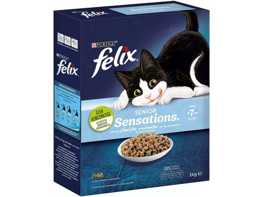 [90340366 1679975] Felix Trockenfutter Sensations Senior, 1 kg
