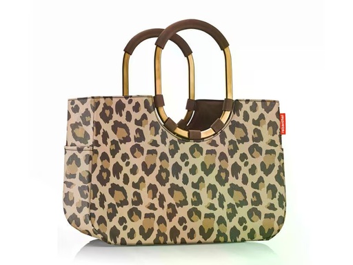 [90340381 1616403] Reisenthel Einkaufskorb Loopshopper L Leo Macchiato