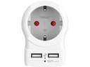 SKROSS Reiseadapter Country Europe / Europe, USB