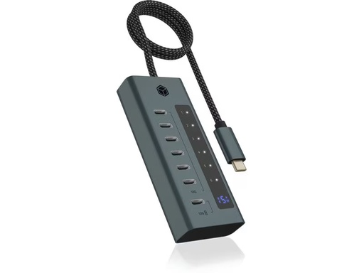 [90340602 1685132] ICY BOX USB-Hub 7-Port Hub IB-HUB1457-C31