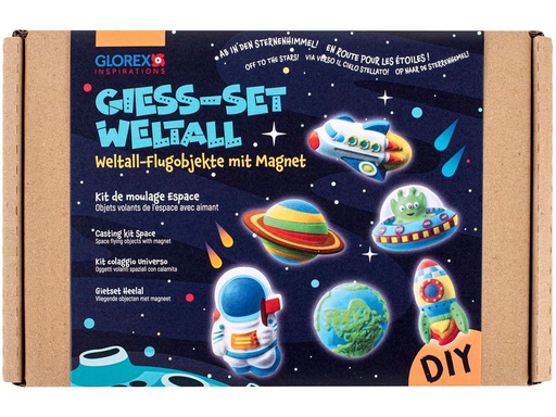 [90340647 1694685] Glorex Modellier-Set Weltall