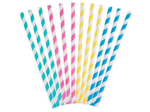 [90340715 1681372] FURBER Strohhalm JUMBO Papier, 50 Stück