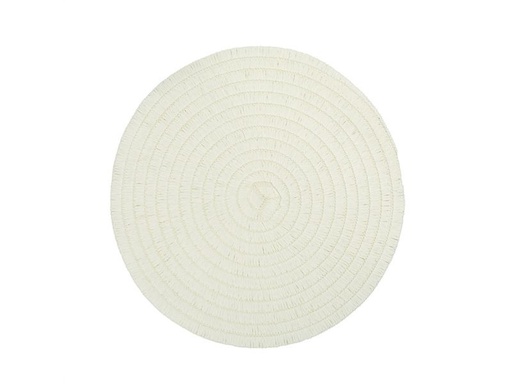 [90340727 1683462] Pichler Tischset Wave Ø 38 cm, 2 Stück,  Ivory