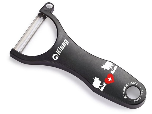 [90340795 1696579] Kisag Sparschäler Universal Swiss Cows Schwarz
