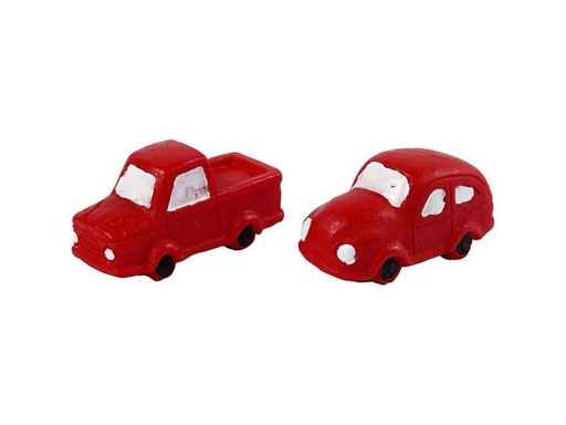 [90054223 813401] Creativ Company Mini-Fahrzeug Auto 2 x 4 cm