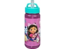 Scooli Trinkflasche Gabby's Dollhouse 500 ml, Blau/Rosa