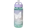 Scooli Trinkflasche Schmetterling 500 ml, Lila/Türkis
