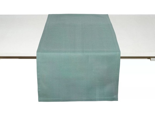 [90340949 1683450] Pichler Tischläufer Lido 48 cm x 1.5 m, Türkis
