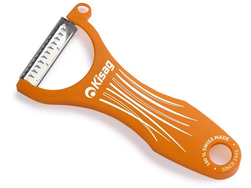 [90340967 1696582] Kisag Sparschäler Universal Julienne Orange