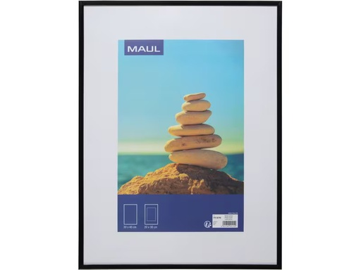 [90341067 1691592] Maul Bilderrahmen MAULart Schwarz, 30 x 40 cm