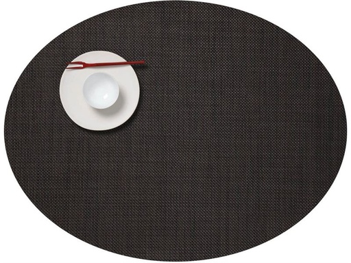[90341068 1694841] Chilewich Tischset Mini Basketweave 36 cm x 48 cm, Schwarz