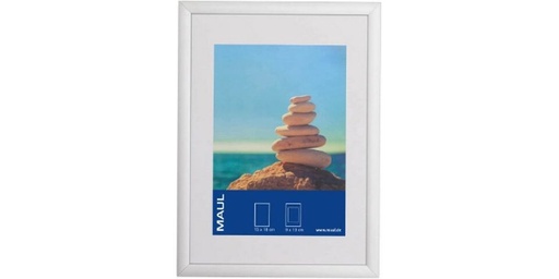 [90341076 1691579] Maul Bilderrahmen MAULdesign Silber, 13 x 18 cm