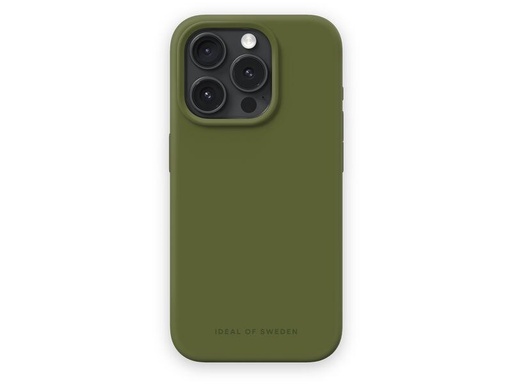 [90341118 1692129] Ideal of Sweden Silicone iPhone 15 Pro Khaki