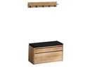 Woody Fashion Garderobenständer Boby 2-er Set, Nature